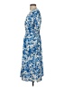 Unbranded Paisley Blue Casual Dress Size S - photo 5