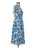 Unbranded Paisley Blue Casual Dress Size S - photo 4
