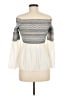 Ecru 100% Rayon Ivory Long Sleeve Blouse Size S - photo 2