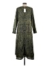Assorted Brands 100% Polyester Paisley Green Casual Dress Size S - photo 2