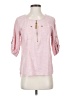 Anne Klein Pink 3/4 Sleeve Blouse Size S - photo 1