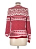 St. John's Bay Paisley Red Pullover Sweater Size M - photo 2