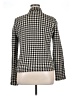 Chaps 100% Cotton Houndstooth Black Cardigan Size XL - photo 2
