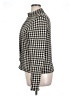 Chaps 100% Cotton Houndstooth Black Cardigan Size XL - photo 5