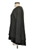 White House Black Market Metallic Gray Pullover Sweater Size S - photo 5