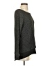 White House Black Market Metallic Gray Pullover Sweater Size S - photo 4