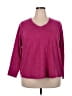 Made for Life 100% Polyester Burgundy Pullover Sweater Size 2X - photo 1