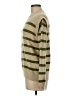 LouKeith Stripes Tan Turtleneck Sweater Size M - photo 5