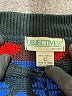 Objectives 100% Acrylic Hearts Blue Pullover Sweater Size L - photo 7