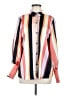 Halogen 100% Polyester Color Block Orange Long Sleeve Blouse Size M - photo 1