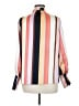Halogen 100% Polyester Color Block Orange Long Sleeve Blouse Size M - photo 2