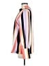 Halogen 100% Polyester Color Block Orange Long Sleeve Blouse Size M - photo 5