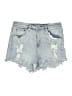 Almost Famous Blue Denim Shorts Size 11 - photo 1