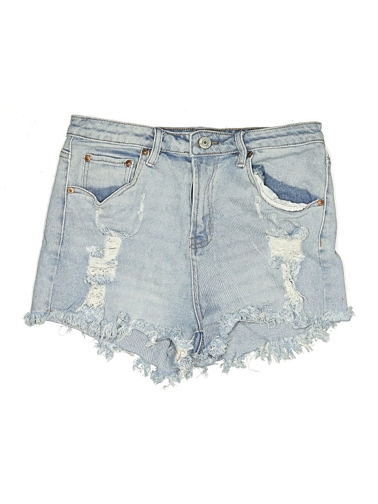 Pre-owned Almost Famous Denim Shorts In Blue