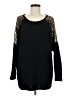 Simon Chang Black Pullover Sweater Size M - photo 1