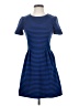 Madewell Stripes Blue Casual Dress Size 0 - photo 1