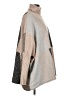 Shein 100% Polyester Color Block Tan Turtleneck Sweater Size L - photo 4
