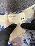 Rutzou 100% Viscose Floral Tan Short Sleeve Blouse Size 10 - photo 7