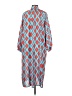 Unbranded Print Blue Casual Dress Size S - photo 2
