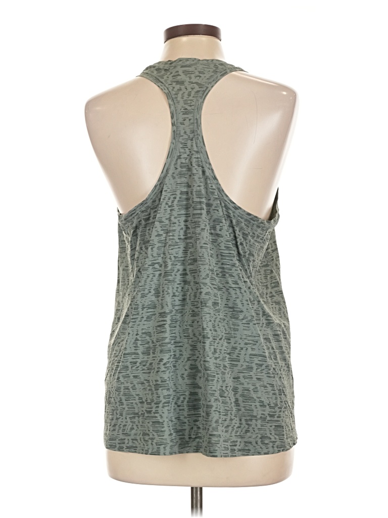 Pre-owned Athleta Sleeveless T-shirt In Green