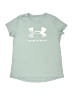 Under Armour 100% Polyester Green Active T-Shirt Size L (youth) - photo 1