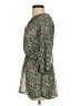 Mossimo Supply Co. 100% Polyester Paisley Green Casual Dress Size S - photo 5