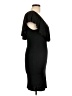 Jolie Black Cocktail Dress Size L - photo 4