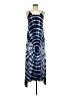 BoHo Me Tie-dye Blue Casual Dress Size XS - photo 1