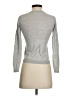 Iris & Ink Gray 3/4 Sleeve Silk Top Size S - photo 2