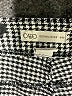 Cato Houndstooth Gray Black Dress Pants Size 18 - photo 3