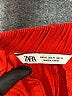 Zara Solid Red Casual Pants Size XS - photo 7