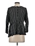 Ingrid + Isabel 100% Rayon Black 3/4 Sleeve Blouse Size XS (0) - photo 2