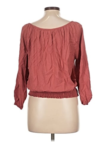 Timing 3/4 Sleeve Blouse (view 2)