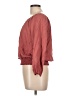 Timing Burgundy 3/4 Sleeve Blouse Size L - photo 5