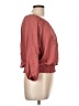 Timing Burgundy 3/4 Sleeve Blouse Size L - photo 4