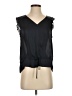 Banana Republic 100% Polyester Black Sleeveless Blouse Size S - photo 1