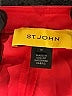 St. John Color Block Red Active Pants Size 10 - photo 7