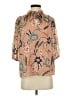J by Joie 100% Polyester Paisley Tan 3/4 Sleeve Blouse Size S - photo 1