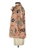 J by Joie 100% Polyester Paisley Tan 3/4 Sleeve Blouse Size S - photo 5