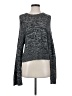 BCBGeneration Metallic Gray Pullover Sweater Size S - photo 1