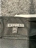 Express 100% Polyurethane Black Faux Leather Skirt Size 6 - photo 4