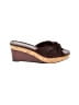 Donald J Pliner Brown Wedges Size 10 1/2 - photo 1