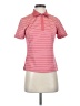 Adidas 100% Polyester Pink Short Sleeve Polo Size S - photo 1