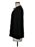 Emilio Pucci 100% Silk Color Block Zebra Print Tweed Tropical Black Long Sleeve Silk Top Size EU (IT) 42 / US 6 - photo 5