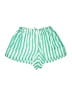 Unbranded Stripes Green Shorts Size M - photo 1