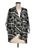Assorted Brands 100% Polyester Gray Kimono Size M - photo 1