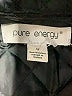 Pure Energy 100% Polyester Argyle Black Jacket Size 1X - photo 6