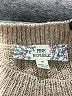 Pink Republic Metallic Tan Pullover Sweater Size M - photo 7