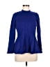 Talbots Outlet Blue Long Sleeve Blouse Size M - photo 1