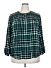 Lane Bryant Teal 3/4 Sleeve Blouse Size 18 - photo 1